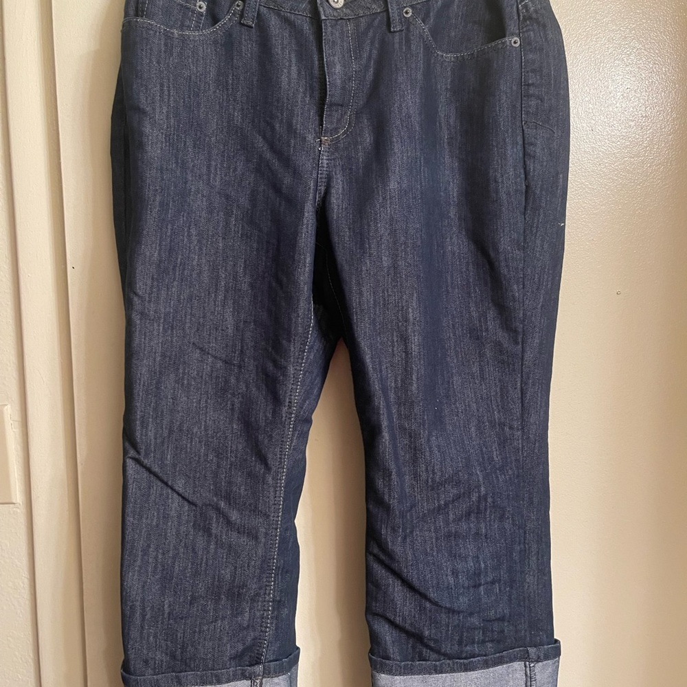 Merona Dark Blue Cropped Jeans